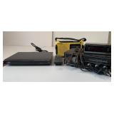 Sony DVD, Voyager Weather Radio, Alarm Clocks