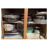 Wear Ever & Revere Ware Pans w/lids, Tupperware