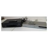 Toshiba DVD Player & Daewoo VHS Player
