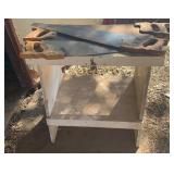 4 Manual Hand Saws & Table