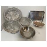 Decorative Baskets, SS Bowls ETC.