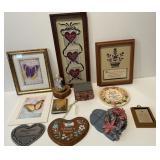 Variety of Butterfly, Floral & Heart Decor