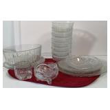 Vintage Arcoroc  S/F  Bowls & Plate Set ETC.