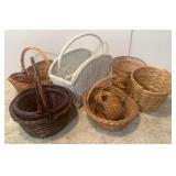 (9)- Baskets & Wicker Magazine Holder