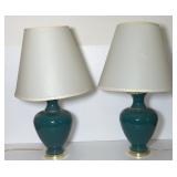 2 Matching Ceramic Lamps