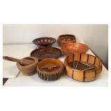 Handmade Wooden Bowls, Ellwood, & Mortar
