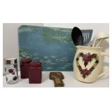 Glass Cutting Board, Salt/Pepper Shakers & ETC.