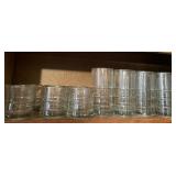 Anchor Hocking Tartan Whisky & Tea Glasses