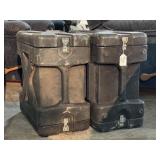 Pair of SKB Equipment Cases with Rack Rails