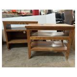 Pair of Oak End Tables