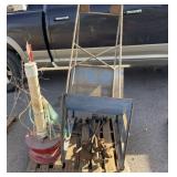 Post Hole Digger,  Augers & Frame