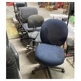 5 Used Office Chairs
