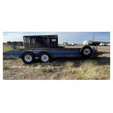 20' Flatbed Utility Trailer