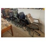 7 Used Office Chairs