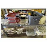 Kitchenware: Utensils, Glassware, Storage, etc.