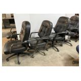 Set of 4 Used Office Chairs