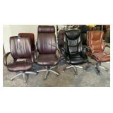6 Used Office Chairs