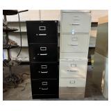 HON Two Drawer & Four Drawer Metal Filing Cabinets