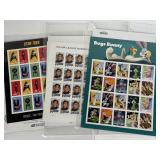 Assorted Mint Sheets of US Postage Stamps