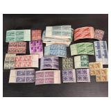 Vintage US Postage Stamp Plate Blocks
