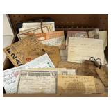Ration Books, Radio logs, etc.