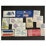 Vintage Postage Stamp Booklets