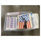 Large Stamp Collection in Binders