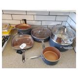Gotham Steel Cookware Set - 7 Pieces