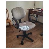 Gray Rolling Office Chairs