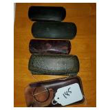 Vintage Eyeglasses Collection w/ Cases
