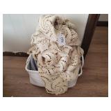 Crochet Lace Bedspread Blanket Throw