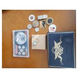 Vintage US Coin & Stamps Collection