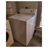 White Whirlpool Top-Load Washing Machine