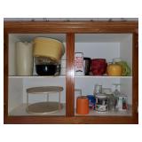 Cups, Pitcher, Contents of Cabinet Cups, Pitcher, Contents of Cabinet