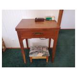 Singer Sewing Machine & Table