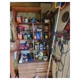 Cabinet, auger, contents Cabinet, auger, contents