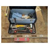Toolbox, Levels, assorted Tools Toolbox, Levels, assorted Tools