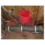 Wheelbarrow, Seeder Wheelbarrow, Seeder