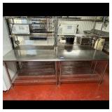 Stainless Steel Commercial Work Tables
