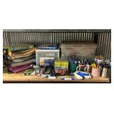 Office Supply Lot Pens Markers Labels Binders