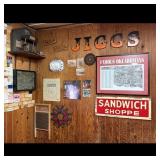 Signs and Memorabilia Lot