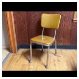 Vintage Gold Sparkle Kitchen Chair
