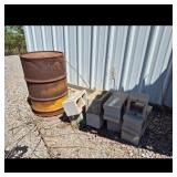 Concrete Cinder Blocks Lot
