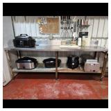 Stainless Steel Commercial Work Table