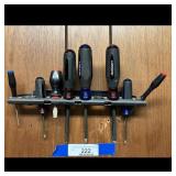 Screwdriver Set with Rack