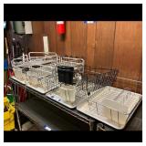 Metal Wire Dish Drying Rack with Tray