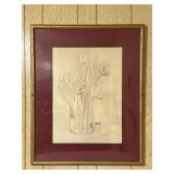White Tulips Framed Print by Edward Nimon