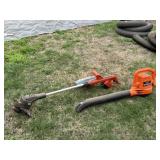 Black & Decker Blower & 18 Volt Weed Eater