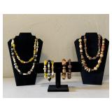 Beaded Necklace & Bracelet Sets