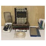 Paper Cutter, Book Box & Tissue Box Cover